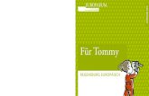 Für Tommy - Universität Regensburg€¦ · RegensbuRg euRopäisch RegensbuRg euRopäisch jahresgabe 2015 Für Tommy