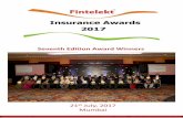 Seventh Edition Award Winners - Fintelektfintelekt.com/files/documents/Fintelekt-Insurance-Awards-2017-Rev.pdf16.Best Product Innovation - Bajaj Allianz General Insurance. Winners