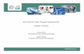 2012 NJCEP Solar Program Requirements Installer … Woods/2012 Solar Installer...Agenda • Biopower and Wind Program Update Notice reminder • Review of Solar SRP Program Changes: