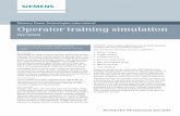 Operator training simulation - Siemensw3.usa.siemens.com/smartgrid/us/en/transmission-grid/products/grid... · Siemens PTI offers the Operator Training Simulator ... Clients use Siemens