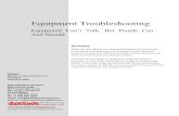 Equipment Troubleshooting - Maintenance engineeringmaintenance-engineering.eu/downloads/public/foutzoeken.pdf · Common shortcomings of equipment troubleshooting are ... done during