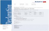 egeplast international GmbH - Kiwa Nederland ·  · 2017-05-04BS EN 12201 :" Plastics piping systems for water supply – Polyethylene (PE)" ... • Kiwa BS EN 12201 ... 2 7 7/ 13