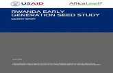 RWANDA EARLY GENERATION SEED STUDY - Africa Leadafricaleadftf.org/wp-content/uploads/2016/09/Rwanda-E… ·  · 2016-09-08rwanda early generation seed study country report ... seed-specific