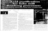 Acid Purefication for Tube Mill Finishing Processesinfohouse.p2ric.org/ref/27/26562.pdfstainless steel. Genenllv. these baths are Ni tic/H ydrotluoric Pickling of Stainless Steels