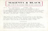 MAGENTA BLACK - central.hutchins.tas.edu.aucentral.hutchins.tas.edu.au/sites/dharchive/Magenta and Black/1980... · MAGENTA & BLACK NEWS LETTER OF ... School Captain represents the