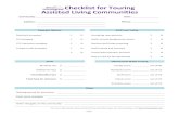 Checklist and Interview Questions for Touring … score out of 25 Activities ... Interview Questions ... Checklist and Interview Questions for Touring Assisted Living Communities