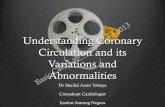 Understanding Coronary Circulation and its Variations …ijncollege.edu.my/PDF/BCL-Coronary anatomy lecture copy.pdf · Understanding Coronary Circulation and its Variations and Abnormalities