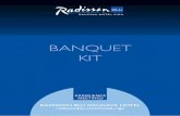 Banquet Kit copy - Radisson Blu · PDF fileBANQUET KIT RADISSON BLU DAUGAVA HOTEL   EXPERIENCE MEETINGS