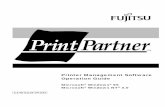 Printer Management Software Operation Guide - Fujitsu · Printer Management Software Operation Guide ... This manual describes the MarkVision™ functions, ... using this data in