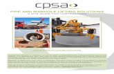 PIPE AND MANHOLE LIFTING SOLUTIONS - Stanton Bonna Pipe & Manhole Lifting Guide.pdf · pipe and manhole lifting solutions a site guide for contractors concrete pipeline systems association