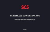 AWS Serverless Introserverless.fi/docs/aws-serverless-intro.pdf · IoT 2015 MOBILE SERVICES ... AWS Lambda E.g.Appassets (HTML5) App Notifications App Data (REST) Device data (MQTT)