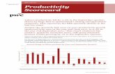 December 2011 Productivity Scorecard - PwC Australia€¦ ·  · 2015-09-15pwc.com.au Productivity Scorecard Labour productivity fell by 0.2% in the September quarter, driven by