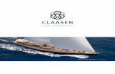 NEW CLASSIC YACHTS - SY Atalante I - Claasen Shipyardsclaasenshipyards.com/wp-content/uploads/2016/01/Claasen-Brochure... · NEW CLASSIC YACHTS - SY ATALANTE I CLAASEN SHIPYARDS Established