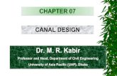 Dr. M. R. Kabir - University of Asia Pacific DESIGN CHAPTER 07 Dr. M. R. Kabir Professor and Head, Department of Civil Engineering University of Asia Pacific (UAP), Dhaka