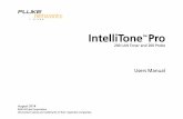 Man Users ITK200Pro um - Farnell element14 · The IntelliTone Pro 200 LAN toner and Pro 200 probe let you locate, isolate, and validate twisted pair (UTP, Cat 5e, ... Users Manual.