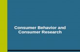 Consumer Behavior and Consumer Research - sat.xlri.ac.insat.xlri.ac.in/sat_ais/resource/resdb/DB10/DB10-2/CBDB10-2/Intro... · Consumer Behavior and Consumer Research - sat.xlri.ac.in