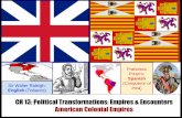 CH 13: Political Transformations: Empires & Encounters ...castleapworldhistory.weebly.com/uploads/5/9/2/8/59288523/american... · CH 13: Political Transformations: Empires & Encounters