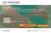 Cultura política de la democracia en Panamá, 2010 ·  · 2016-12-22Cultura política de la democracia en Panamá, 2010 LAPOP: Página iii Tabla de contenidos LISTA DE GRÁFICOS