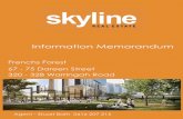 Information Memorandum - Amazon Web Services · Information Memorandum Frenchs Forest 67 ... major Forest usiness Park as well as the new Hospital. ... Investigation Area