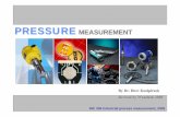 Lec09 Pressure measurement yap1 - inc.kmutt.ac.thinc.kmutt.ac.th/course/inc336/pressure_336.pdf · INC 336 Industrial process measurement, 2005 ELECTRONIC PRESSURE SENSORS ... A McLeod