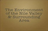 The Environment of the Nile Valley & Surrounding Environment of the Nile Valley & Surrounding ... Nile the Nile river was ... Red Land/Black Land In antiquity, the Nile Valley was