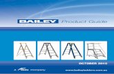Product Guide - Bailey Ladders - Australia's #1 Ladder Brandbaileyladders.com.au/products/marketing/bailey_a4_catalogue_2010.pdf · Product Guide. 2  Step Stools StepRight ...