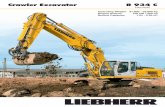 Crawler Excavator R 934 C - Coastline Equipment Companycoastlinecd.com/pdf/LiebherrMaterialHandlerRSeries/R934CCrawler... · Crawler Excavator R 934 C ... Liebherr has over 50 years
