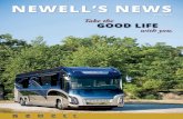 NEWELL S NEWS - Newell Coach - Take the good life with you€¦ · Newell production leaders are the most committed I’ve ever seen. Without prompting, they work holidays, evenings