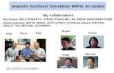 Magnetic Vestibular Stimulation (MVS): An Updatecenavest.altervista.org/pdfrelazioni/Congresso nazionale...Magnetic Vestibular Stimulation (MVS): An Update Prem Dale Bryan Grace DSZ