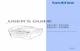 USER’S GUIDE - Brotherdownload.brother.com/welcome/doc002338/cv_dcp7040_usaeng_usr_… · Drum Unit DR-360 (Approx. 12,000 pages)2 User’s Guide LS1180001 (English for USA and