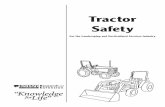 MF2708 Tractor Safety For the Landscaping and ... · Tractor Safety. For the Landscaping and Horticultural Services Industry. ... Kansas. The information in ... Greatest Dangers.
