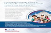 Exploring Improvement Science in Education: Promoting …edpolicyinca.org/sites/default/files/FUSD-continuous... ·  · 2017-06-016) Utilize rapid Plan-Do-Study-Act (PDSA) cycles