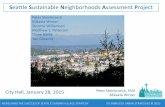 Seattle Sustainable Neighborhoods Assessment Projectpan/documents/web_informational/...Increase preventative policing opportunities Target resources use “micro” community policing
