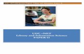 UGC –NET (Old Question Papers)- Library and Information ... · UGC –NET (Old Question Papers)- Library and Information Science -II UGC –NET Library and Information Science PAPER-II
