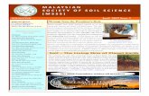 MALAYSIAN SOCIETY OF SOIL SCIENCE (MSSS) · 2Page MSSS Newsletter agronomist. We conduct fertilizer trials in oil palm plantations and try to understand the response of nutrients