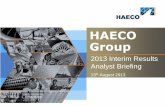 HAECO Group · Turnover 3,222 2,899 +11.1% Earnings per share ... - f n ts f l s , d t s t n 3. ... GoldCare programme to provide inventory technical management
