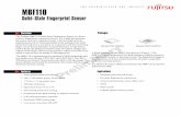 Solid-State Fingerprint Sensor - Fujitsu Global datasheet.pdf · Solid-State Fingerprint Sensor Applications ... DTR (A3-A0 Address 0100) ... 48 47 46 45 44 43 42 41. y Solid-State