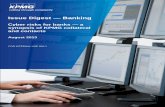 Issue Digest Banking - KPMG | US · Issue Digest — Banking Cyber ... research by Symantec Corp. ... and the lessons from law The report showcases KPMG’s experience in information