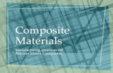 Composite Materials - Metalurji Ve Malzeme Mühendisliği ...metalurji.mu.edu.tr/Icerik/metalurji.mu.edu.tr/Sayfa/Composite... · Polymer Matrix Composites The method of manufacturing