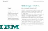 IBM Digital Analytics Accelerator - NDM Digital Analytics Accelerator - Unica... · IBM® Digital Analytics Accelerator is a high-performance solution for ... IBM PureData System