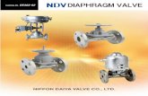 INTRODUCTION OF PRODUCTS - 日本ダイヤバルブ│高 … ·  · 2017-11-06INTRODUCTION OF PRODUCTS ... 1-1. Weir Type Diaphragm Valve: Type 400 2-1. ... ELECTRICALLY OPERATED