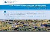 M25 junction 10/A3 Wisley interchange improvement scheme · 3 M25 junction 10/A3 Wisley interchange questionnaire The consultation will run from Monday 12 February until Monday 26
