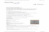 ABOUT TATE: FREEDOM OF INFORMATION : Immunity from Seizure Futurism.pdf · ABOUT TATE: FREEDOM OF INFORMATION : Immunity from ... Freedom of Information | Immunity from Seizure Page
