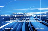 The Future of Biofuels: Achieving Targets and Remaining ... · The Future of Biofuels: Achieving Targets and Remaining Competitive ... Neste Green diesel, containing ... gas oil streams