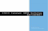 CISCO Catalyst 3850 Switches DATASHEET - Router … · CISCO Catalyst 3850 Switches DATASHEET . ROUTER-SWITCH.COM 1 CONTENT ... ccie-support@router-switch.com (CCIE Technical Support)