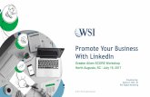 Promote Your Business With LinkedIn - Amazon S3 a look at examples. * Have a burning question? Please let me know! ... â€“ Sponsored Content, Sponsored InMail, LinkedIn Display