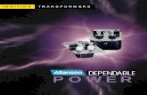 DEPENDABLE POWER - Westmill Industries Ignition Transformer... · dependable power electronic transformer kit includes: cat 2275 electronic transformer, 2 units one of each of the