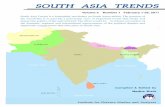 South Asia Trends - Institute for Defence Studies and ... · SOUTH ASIA TRENDS Vol 2 No 1 February 1-28, 2011
