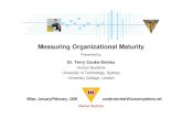 Measuring Organizational Maturity - Festo Didactic · Measuring Maturity/S4XP/TCD/22-12-2005 ... • Developed present concept in 1993. ... PM Solutions model.