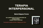 TERAPIA INTERPERSONAL - Universidad de Córdoba · • Bellak, Hersen ... depresivo complejo y no como un síntoma o un estado de ánimo. ... Por todo ello debe entenderse la TIP